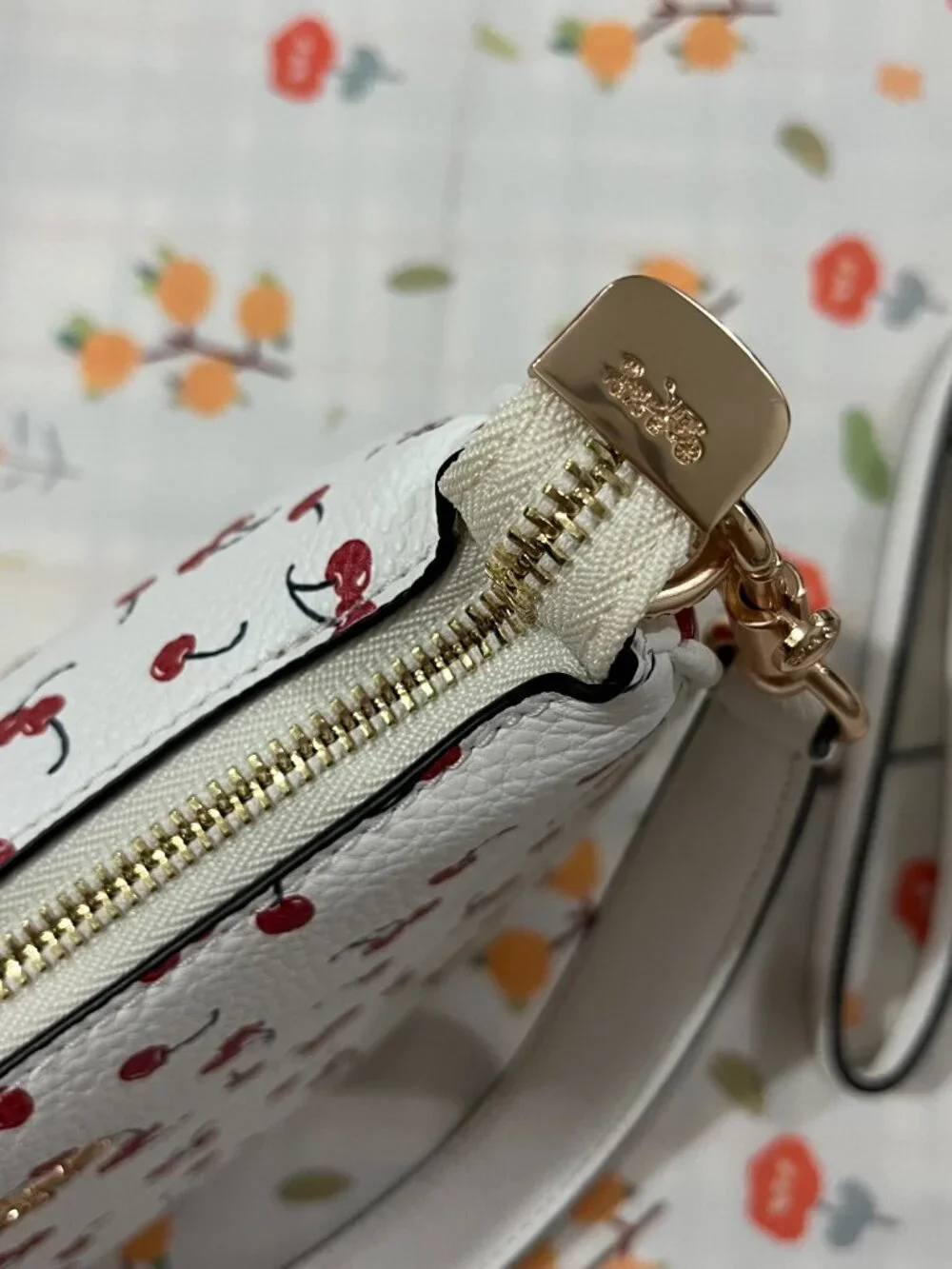 Coach Teri 25 Cherry Limited Edition Shoulder Bag